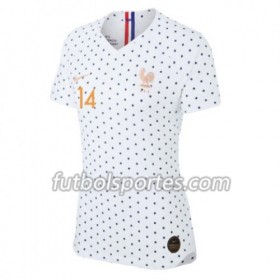 Camisetas Francia Louisa Necib 14 Segunda Equipacion Copa Mundial Femenina 2019